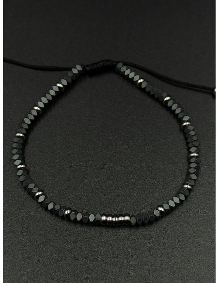 Hematite Steel Bracelet