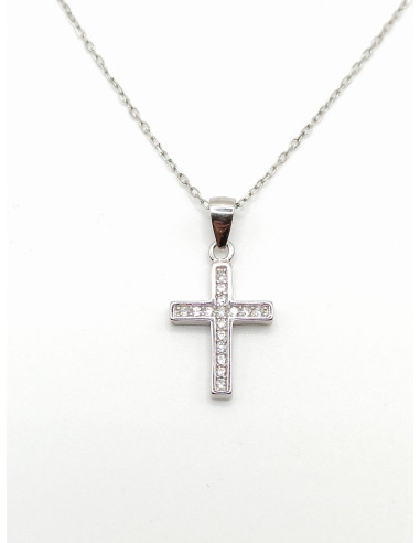 Silver Cross Necklace