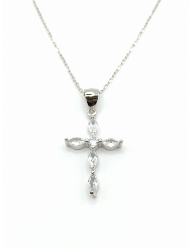 Silver Cross Necklace