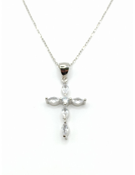 Silver Cross Necklace