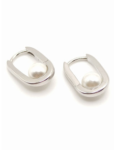 Ασημένια σκουλαρίκια