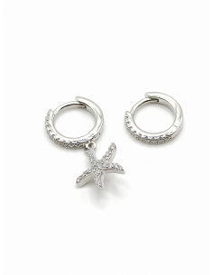 Ασημένια σκουλαρίκια