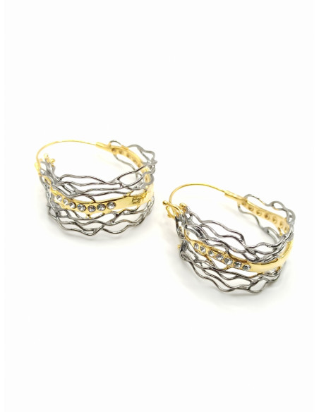 Silver handmade earrings