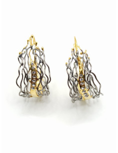 Silver handmade earrings