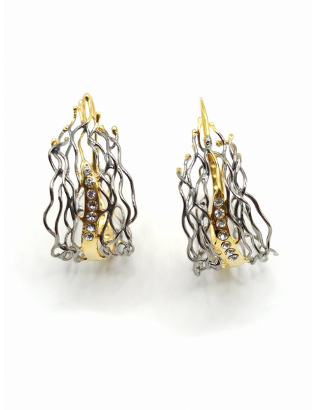 Ασημένια χειροποίητα σκουλαρίκια