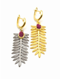 Silver handmade earrings