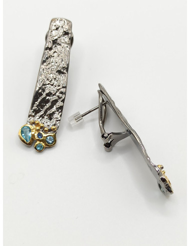 Silver handmade earrings