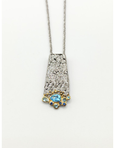 Silver handmade necklace