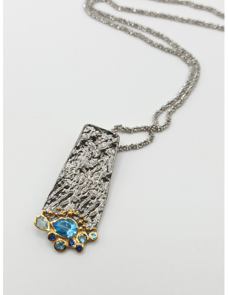 Silver handmade necklace