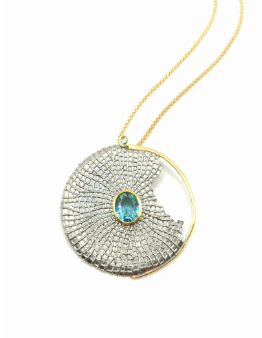 Silver handmade necklace