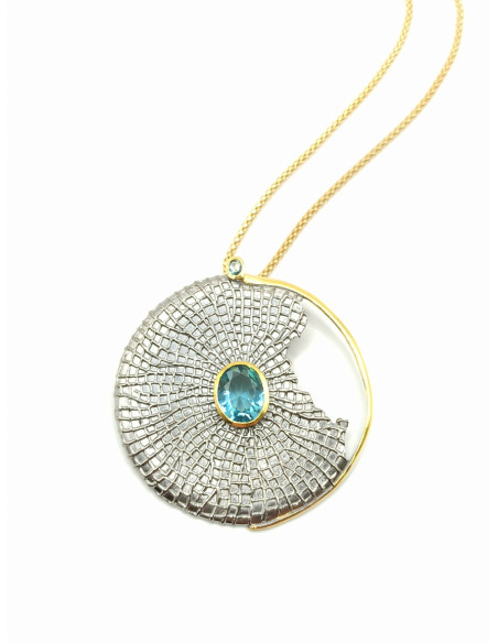 Silver handmade necklace