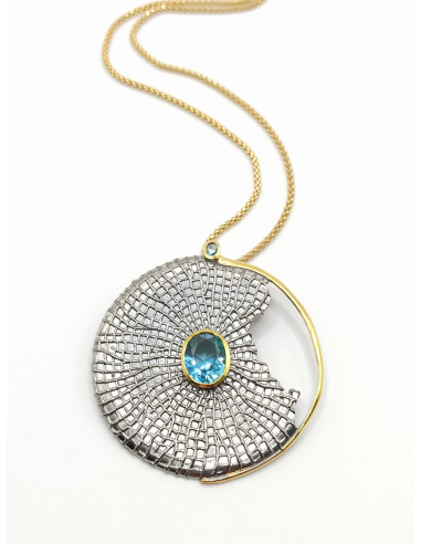 Silver handmade necklace