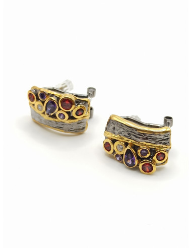 Silver handmade earrings