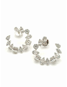 Ασημένια σκουλαρίκια