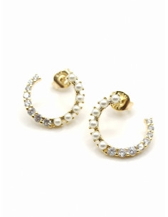 Ασημένια σκουλαρίκια