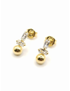 Ασημένια σκουλαρίκια