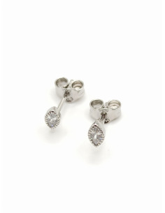 Ασημένια σκουλαρίκια