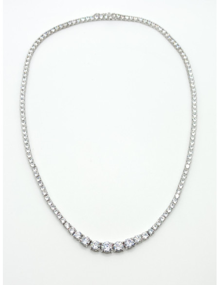 Silver necklace
