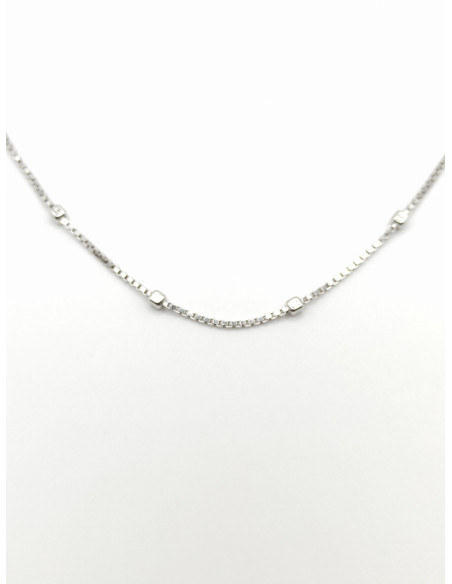 Silver necklace