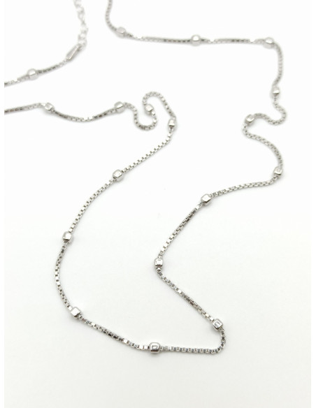 Silver necklace