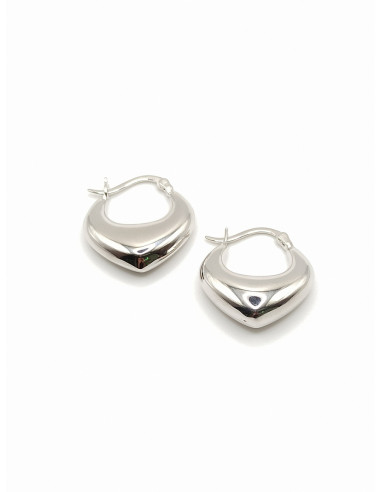 Silver earrings