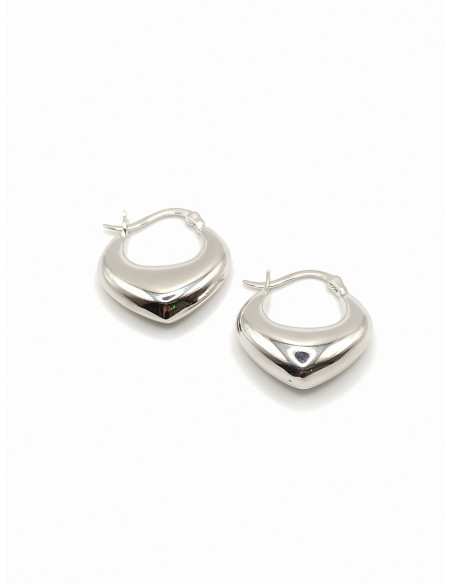Silver earrings