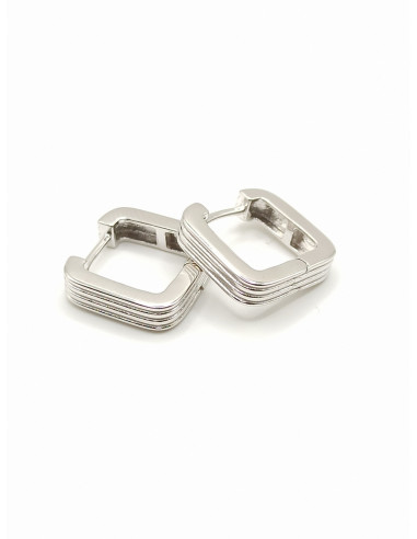 Ασημένια σκουλαρίκια