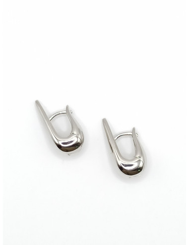 Silver earrings