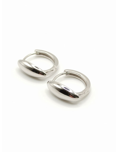 Ασημένια σκουλαρίκια