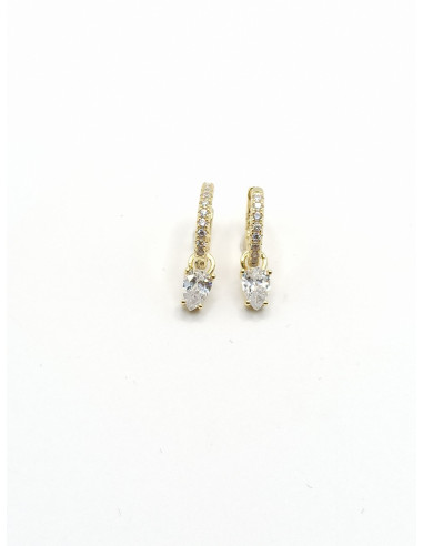 Silver earrings