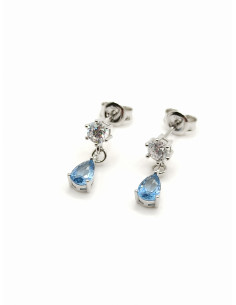 Ασημένια σκουλαρίκια