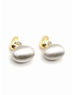 Silver earrings