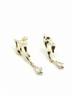 Ασημένια σκουλαρίκια