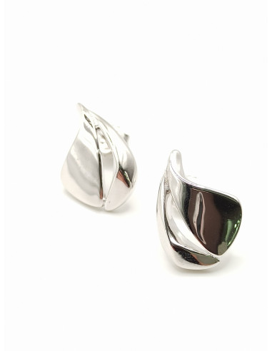 Silver earrings