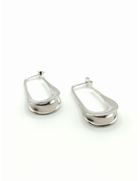 Silver earrings