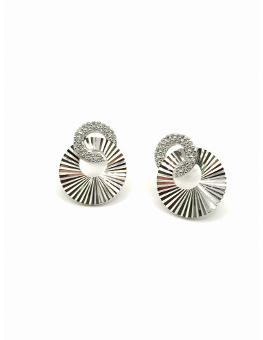 Silver earrings