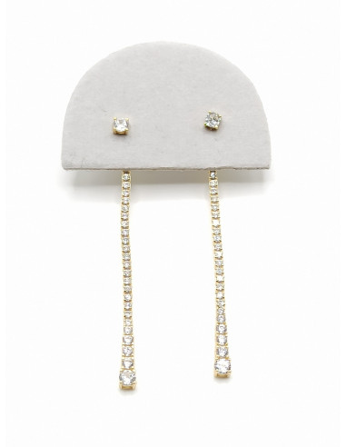 Silver earrings