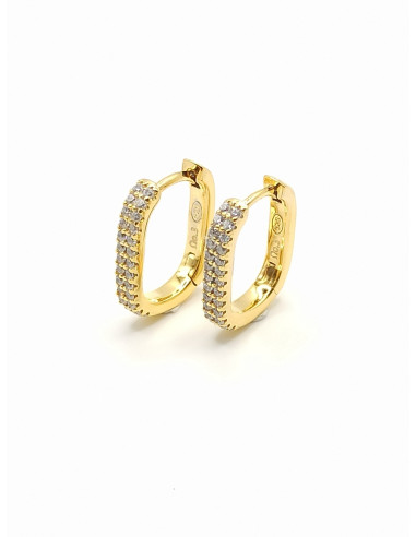 Silver earrings
