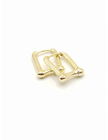 Silver earrings