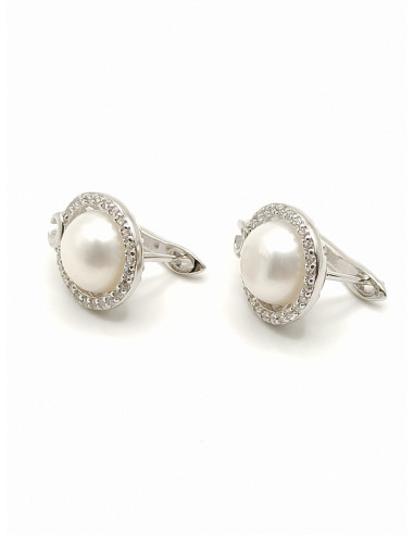 Ασημένια σκουλαρίκια