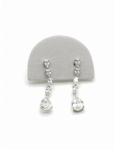 Ασημένια σκουλαρίκια