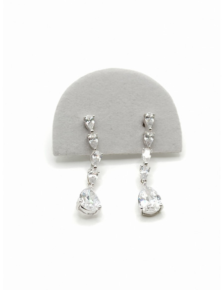 Ασημένια σκουλαρίκια