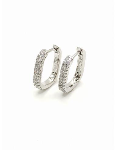 Ασημένια σκουλαρίκια