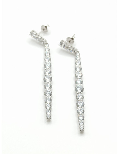 Ασημένια σκουλαρίκια