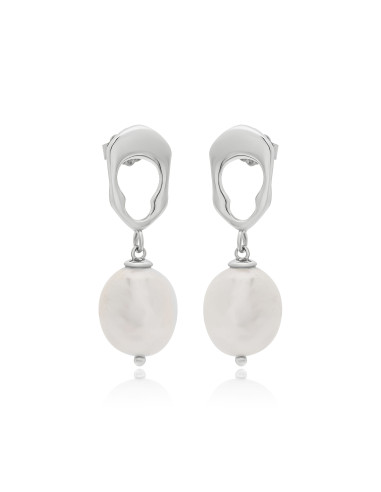 Ασημένια σκουλαρίκια