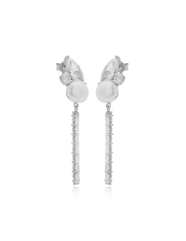 Silver earrings