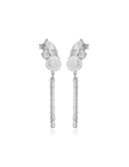 Silver earrings
