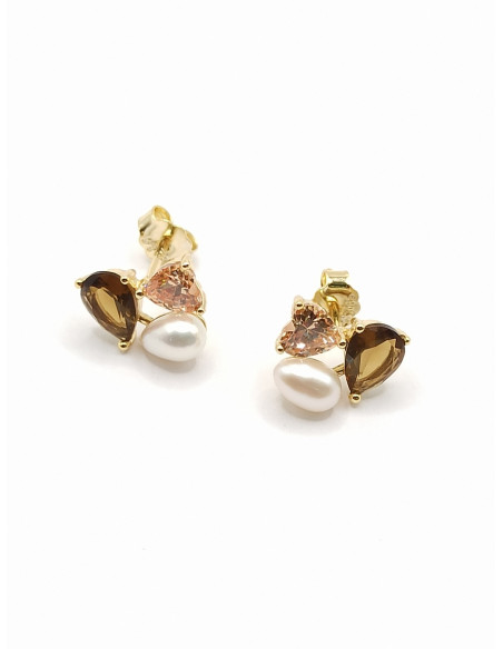 Ασημένια σκουλαρίκια