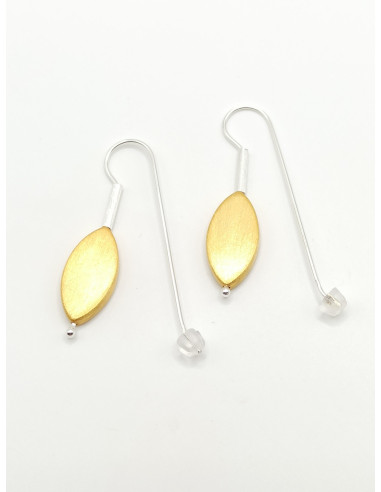 Ασημένια χειροποίητα σκουλαρίκια