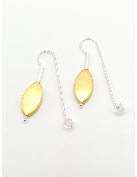 Ασημένια χειροποίητα σκουλαρίκια